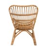 Baxton Studio Earvin Modern Bohemian Natural Brown Rattan Armchair 224-12707-ZORO